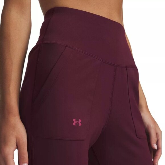 Women's Under Armour Motion Joggers LG Dark Maroon Style# 1375077 NWT - Picture 3 of 10